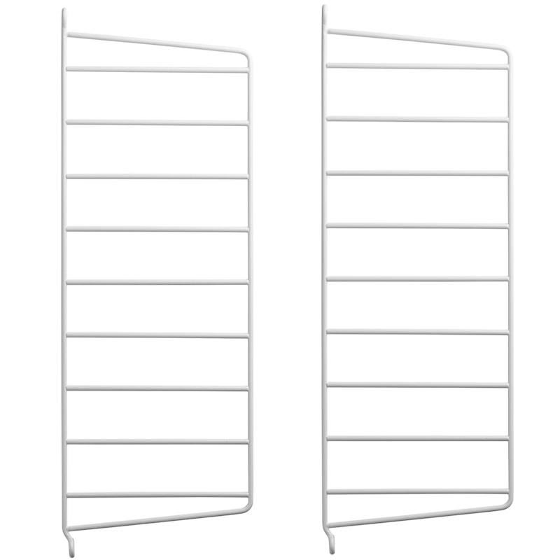 String Panels 20x50 cm 2-pack, White