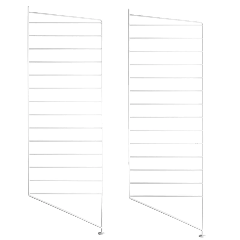 String Panels Floor 30x115 cm 2-pack, White
