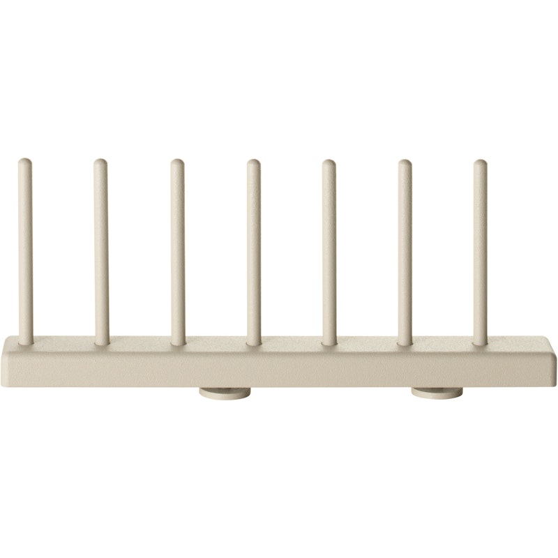 String Plate Rack 2,5x20x7,7 cm 2-pack, Beige