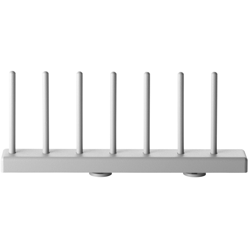 String Plate Rack 2,5x20x7,7 cm 2-pack, Grey