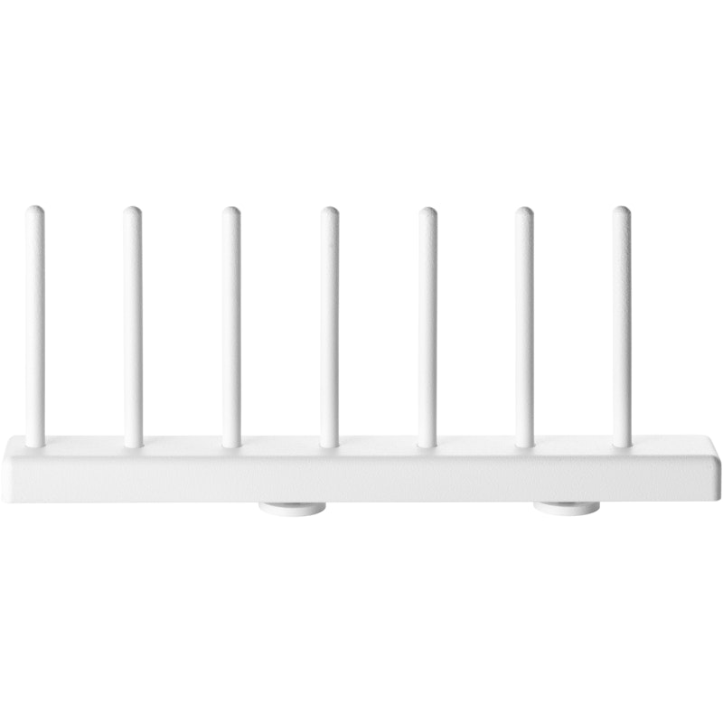 String Plate Rack 2,5x30x7,7 cm 2-pack, White