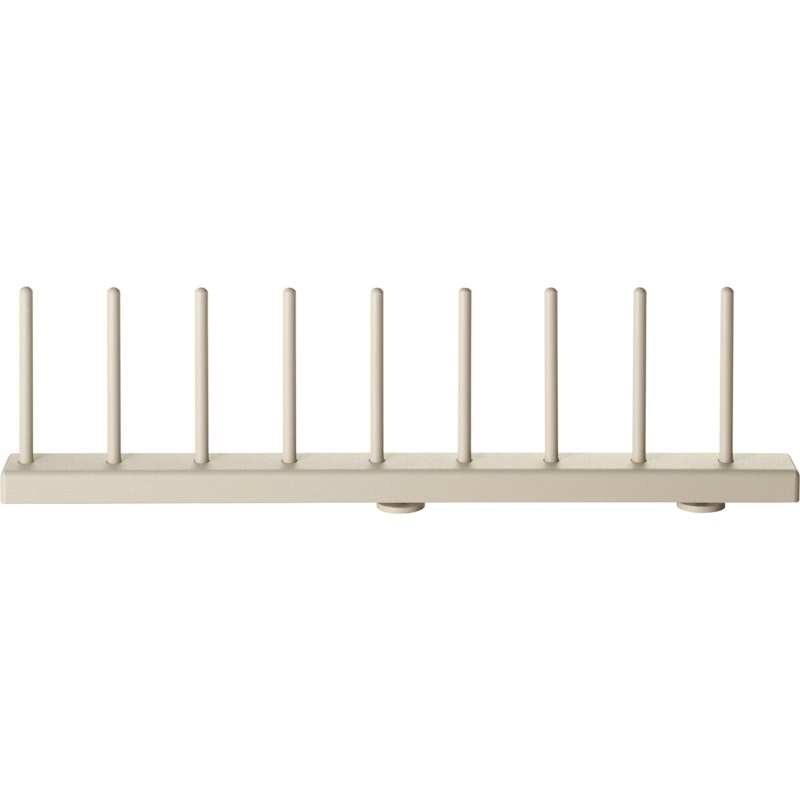 String Plate Rack 2,5x30x7,7 cm 2-pack, Beige