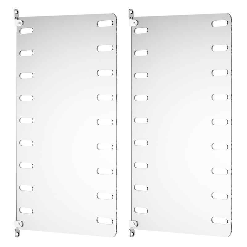 String Plex Panel Transparent 2-pack, 20x50 cm