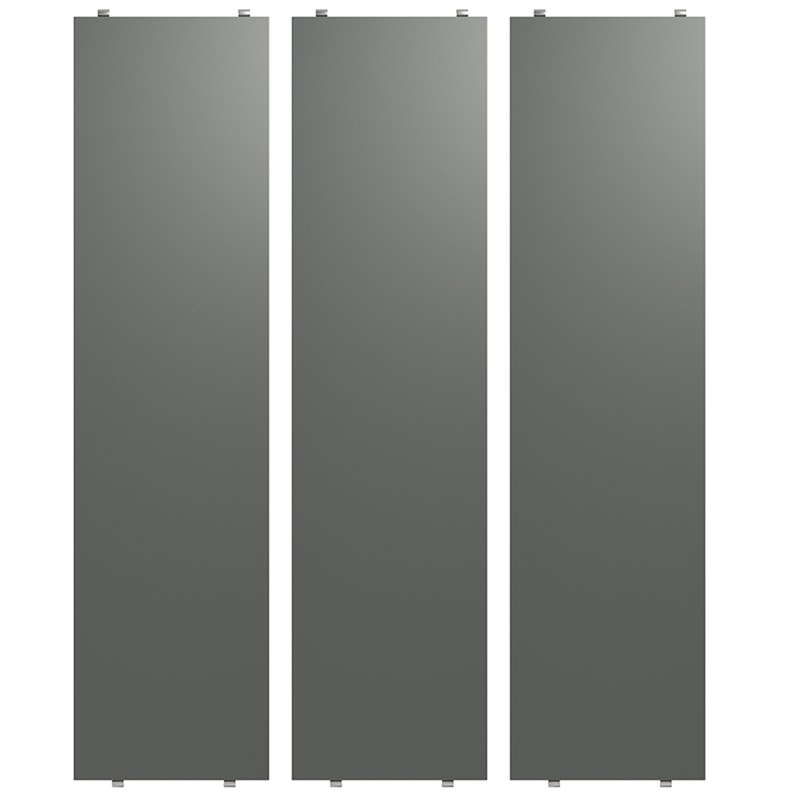 String Shelves 3-pack 78x20 cm, Dark Grey