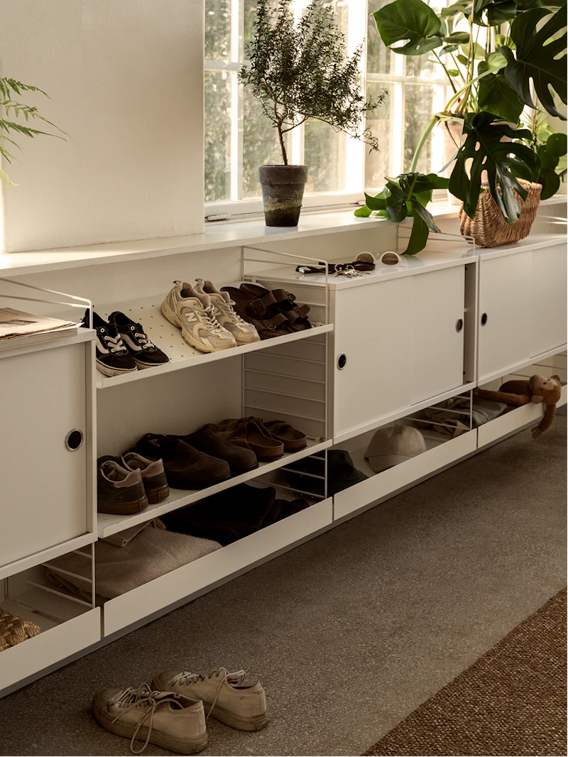 String Shelving System No 1, White from String | RoyalDesign.co.uk