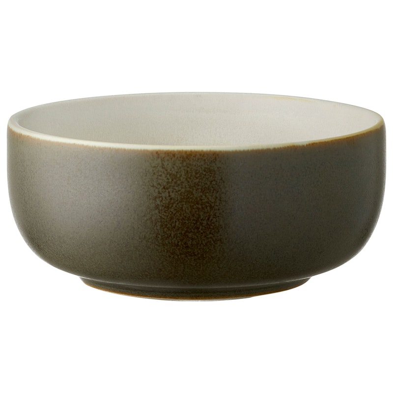 North Bowl 11 cm, Matte Moss/Matte White