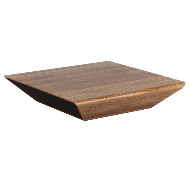 Brasilia Coffee Table 120 cm, Walnut Veneer