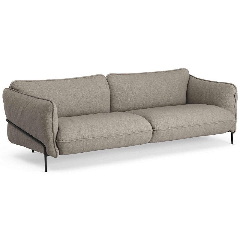 Continental 3-Seater Sofa, Main Line Flax 02