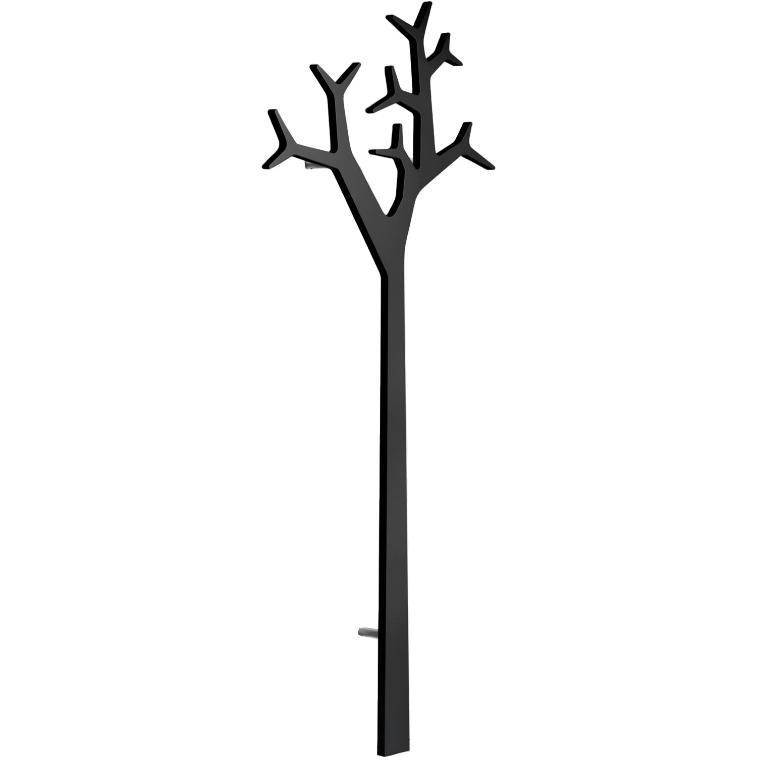 Tree Wall Coat Stand 194 cm, black from Swedese