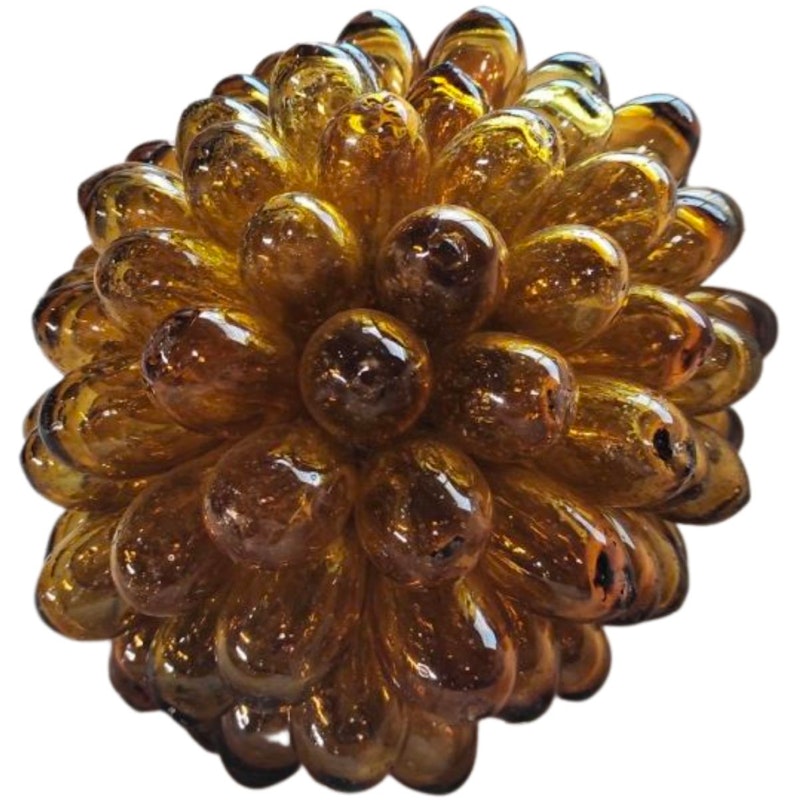 Grape Table Lamp Small, Amber