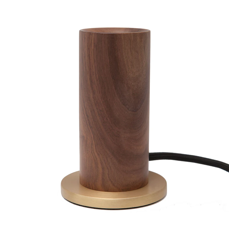 Knuckle Table Lamp, Walnut
