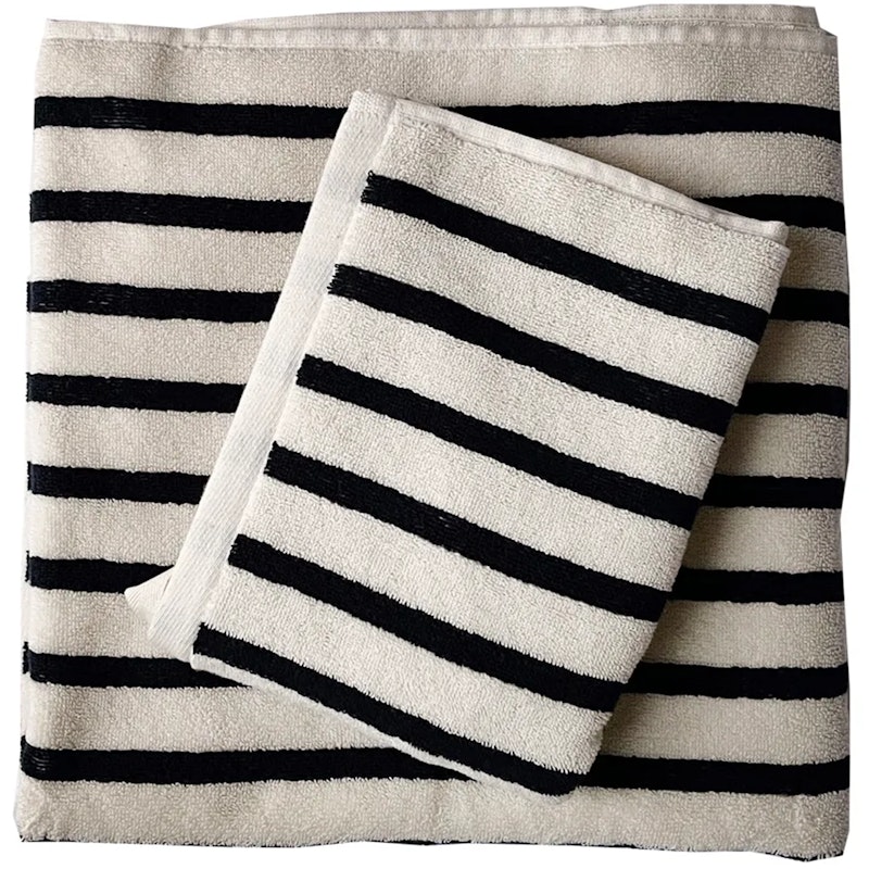 Bonnie Bath Towel 70X140 cm, Black