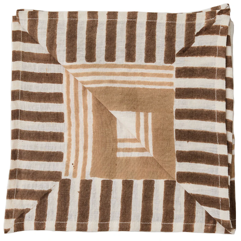 Ella Napkin 50x50 cm, Hazelnut