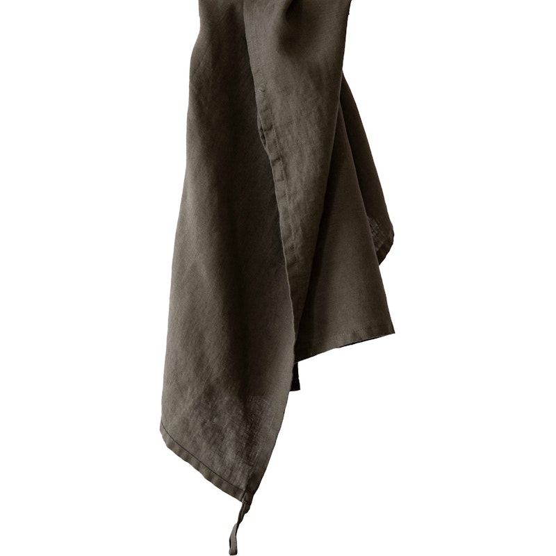 Linen Kitchen Towel 50x70 cm, Taupe