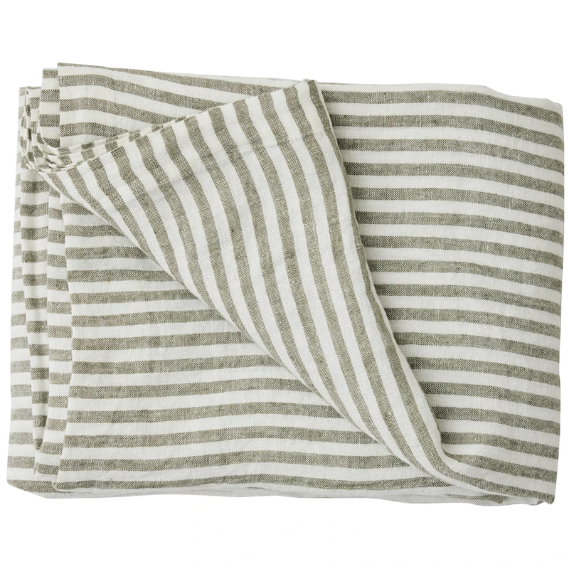 Leon Table Cloth 175x175 cm, Seagrass