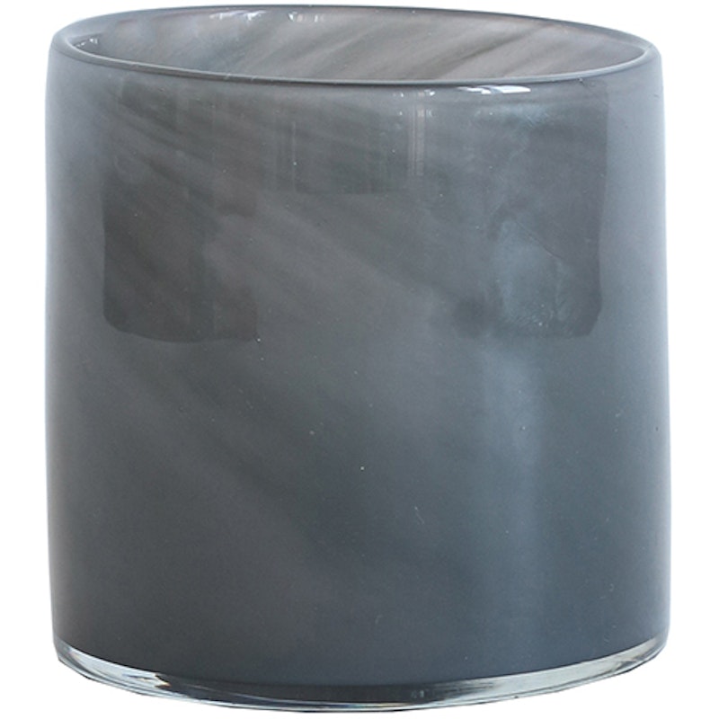 Lyric Candle Holder M, Dark Grey