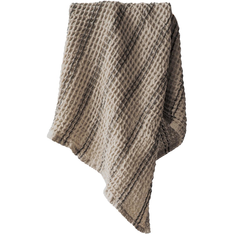 Nella waffle Kitchen Towel 50x70 cm, Taupe