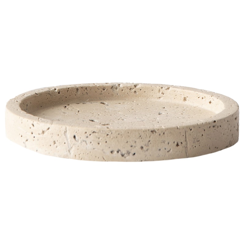 Travertine Plate 15 cm