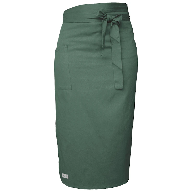 Waist Apron Cotton, Dark Green