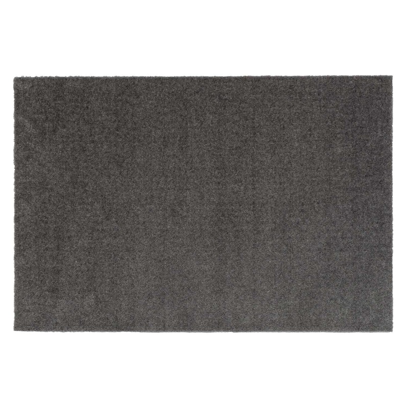 Unicolor Door Mat Steel Grey, 60x90 cm