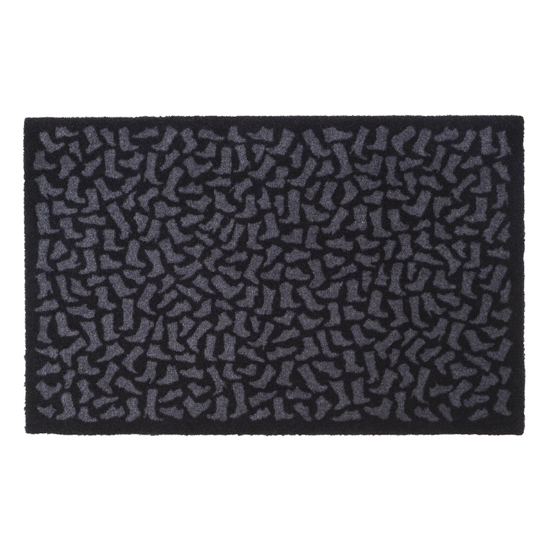 Footwear Doormat 60x90cm, Black/Grey