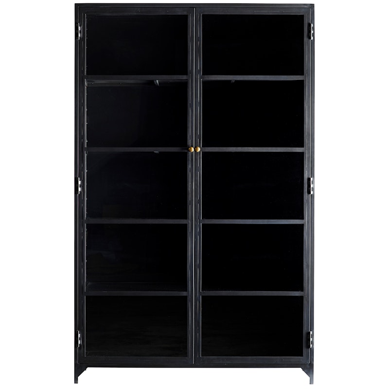 Cabinet Metal 190 cm, Black