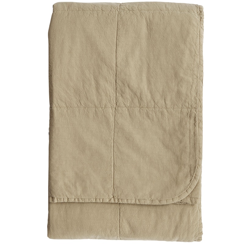 Stay Bedspread 140x220 cm, Khaki