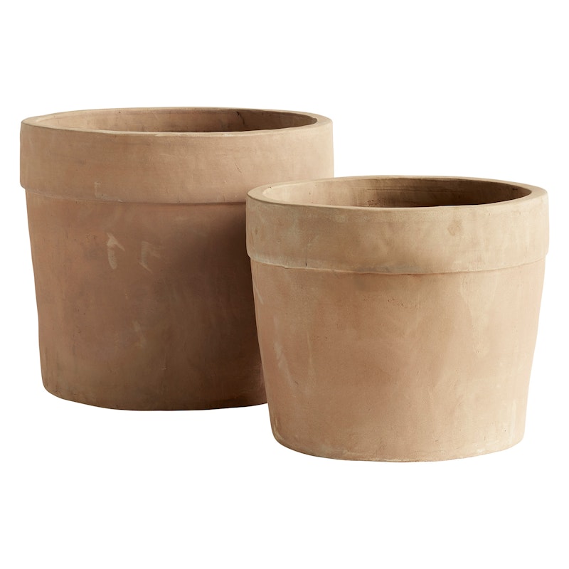 Set With 2 Pots, Terra