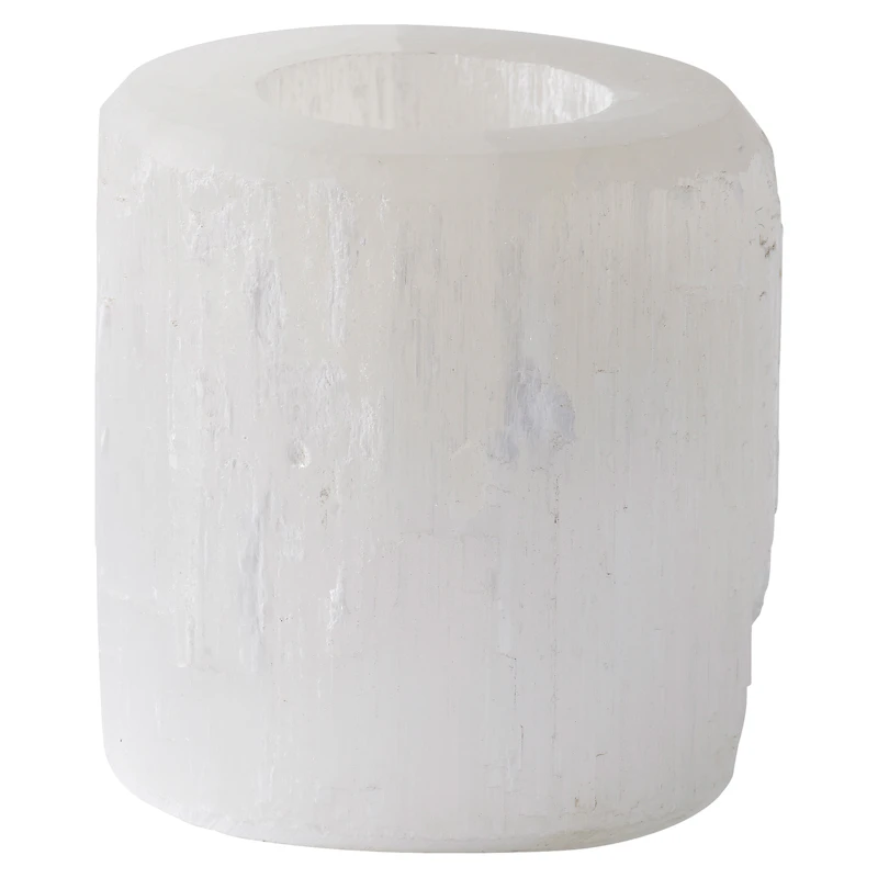 Slow Candle Holder White, 8 cm
