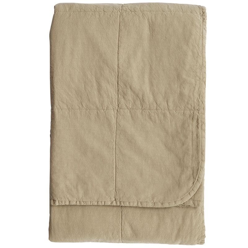 Stay Bedspread 190x260 cm, Khaki
