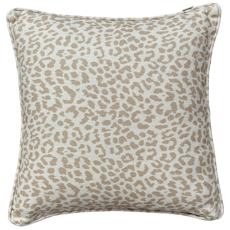Norell Cushion 50x50 cm, Beige / Leopard