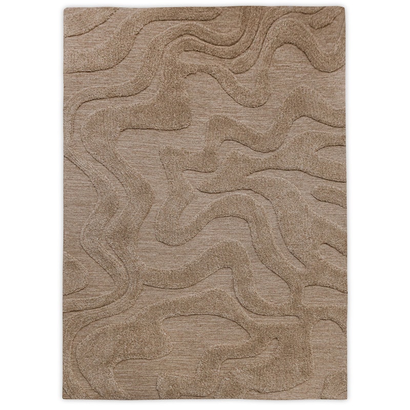 Norlander Wool Rug 250x350 cm, Beige Melange