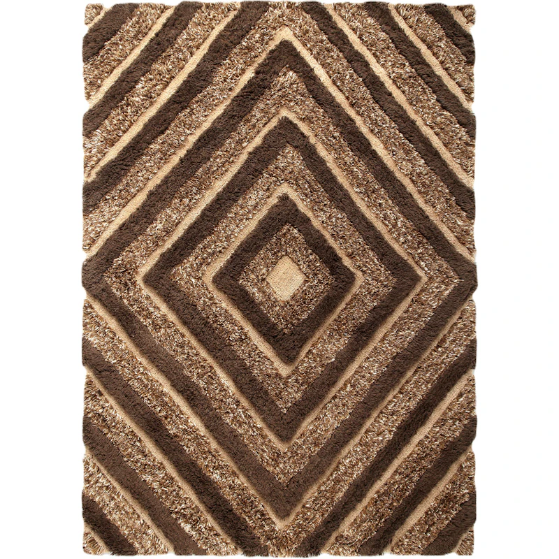 Stenborg Wool Rug Brown 200x300cm
