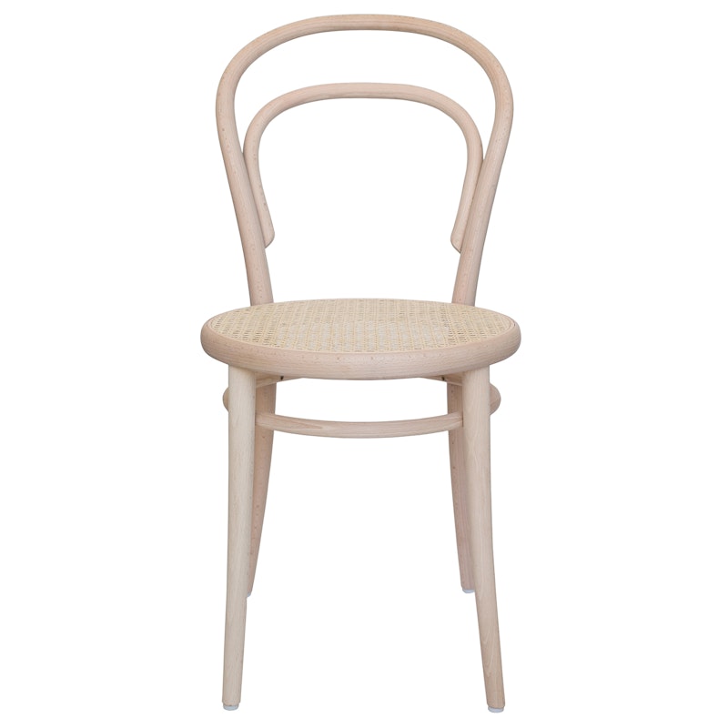 No 14 Dining Chair, Beech / Rattan