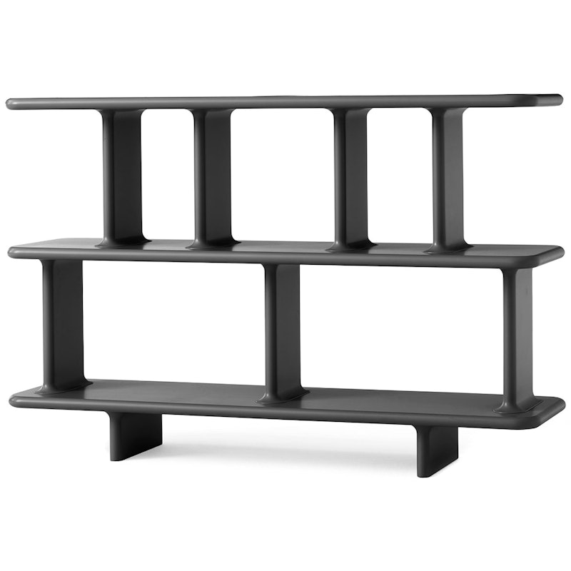 Archivo JH44 Bookshelf 92 cm, Black Grey