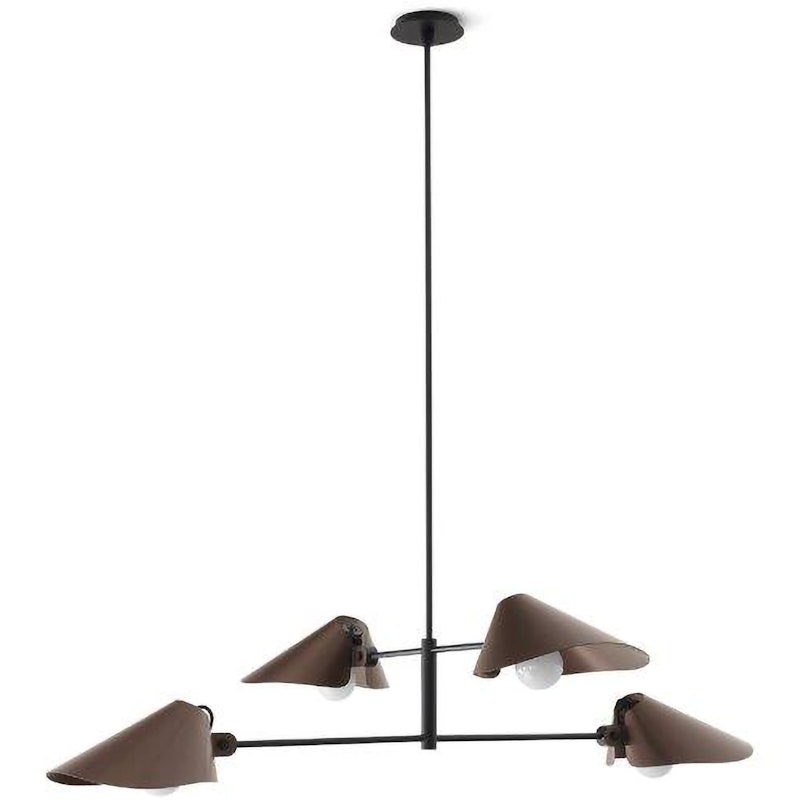 Bonnet SC93 Chandelier, Bronzed / Black