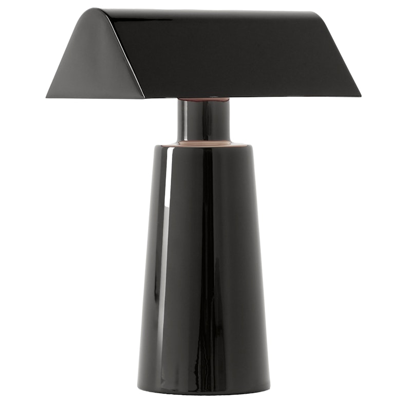 Caret MF1 Table Lamp Portable, Anthracite