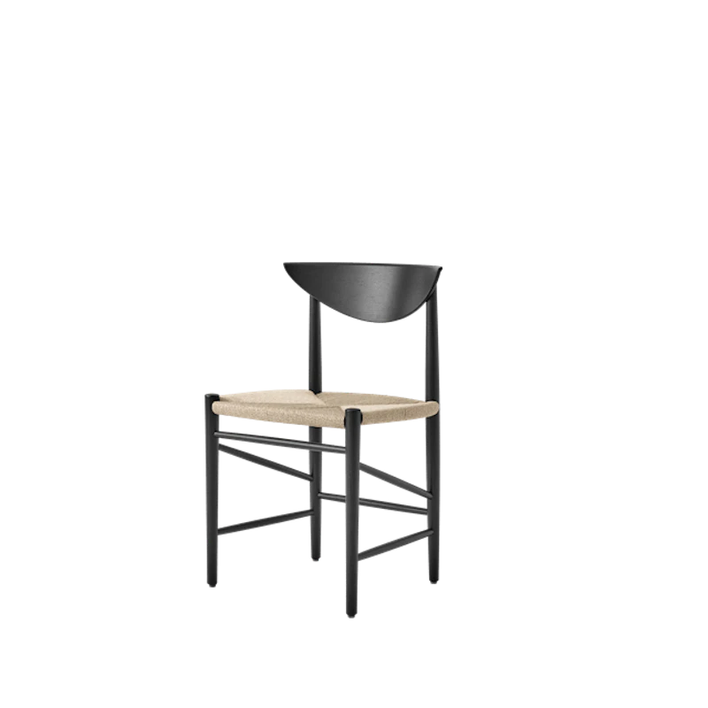Drawn HM3 Dining Chair Black Oak