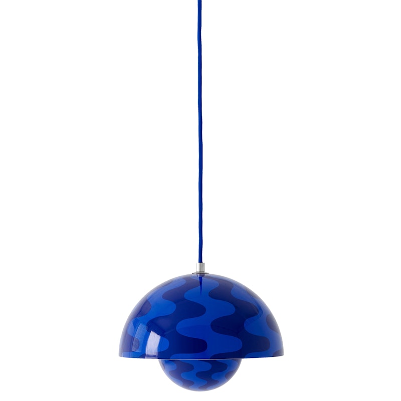 Flowerpot VP1 Pendant, Cobalt Blue / Twilight Blue