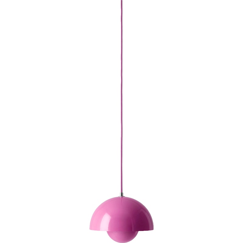 Flowerpot VP1 Pendant, Tangy Pink