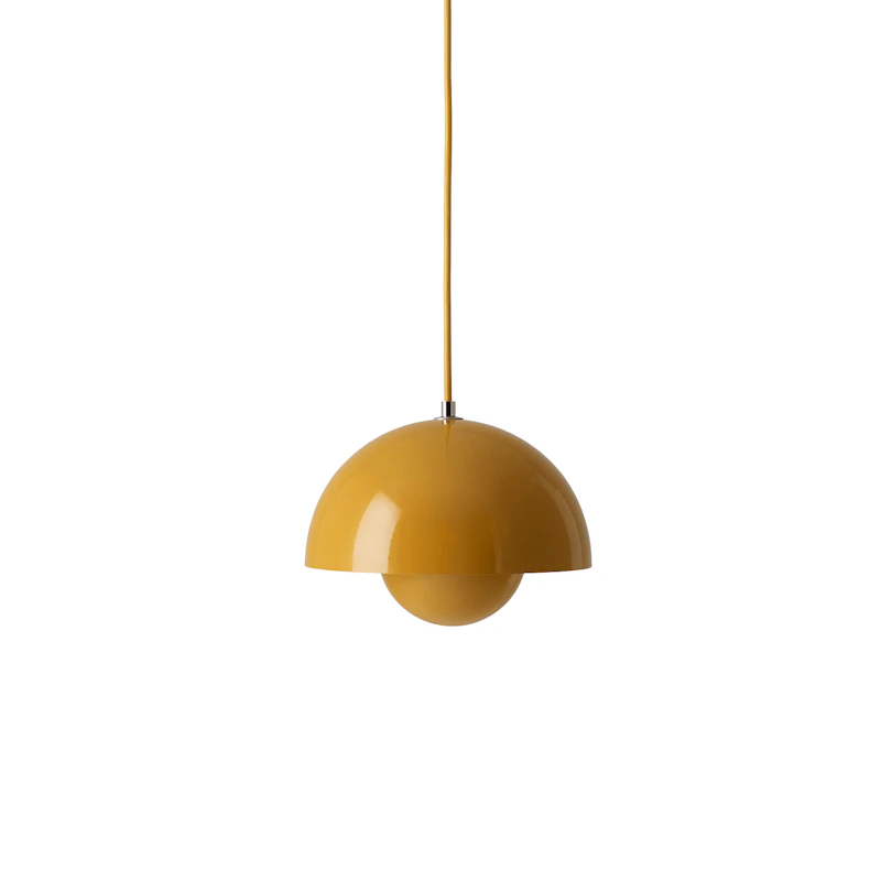 Flowerpot VP1 Pendant, Mustard