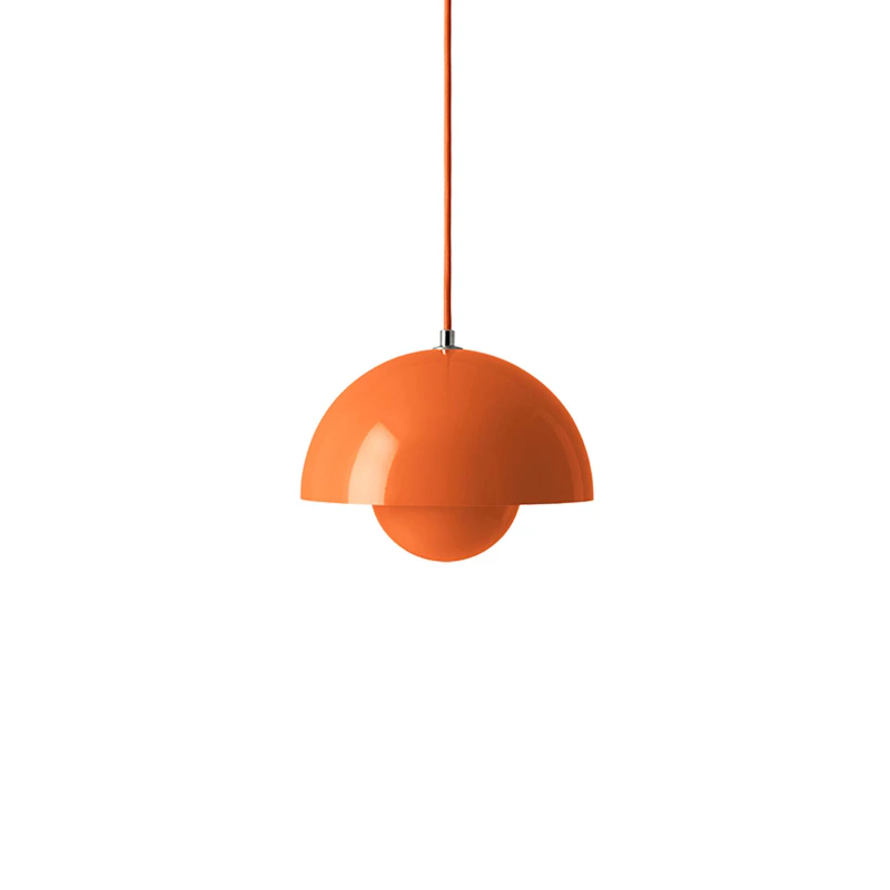 Flowerpot VP1 Pendant, Zesty Orange