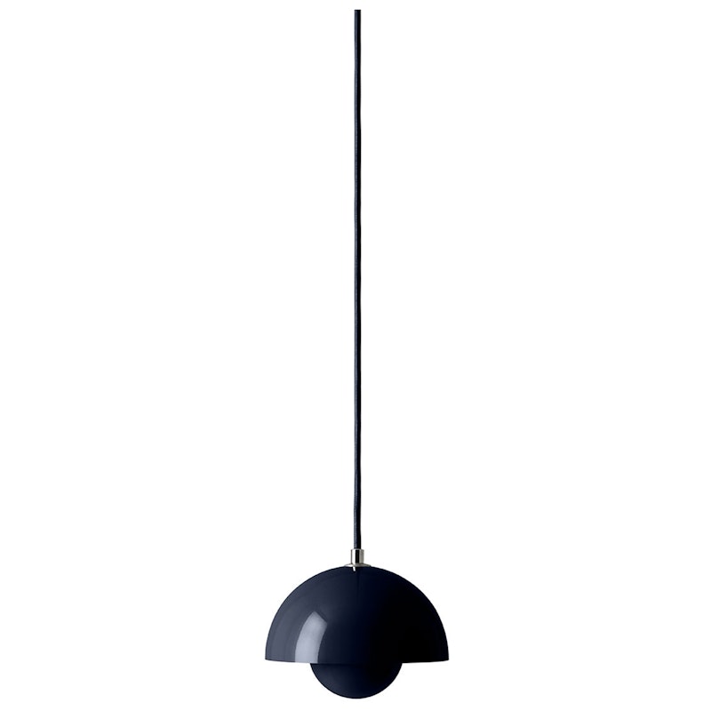 Flowerpot VP10 Pendant, Steel Blue