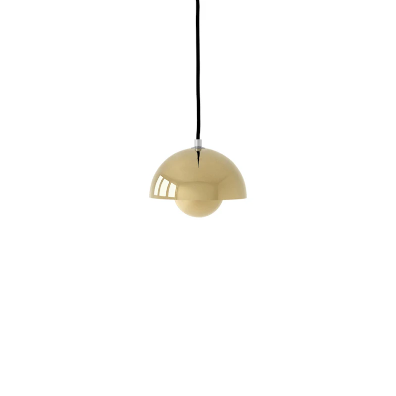 Flowerpot VP10 Pendant, Brass-Plated