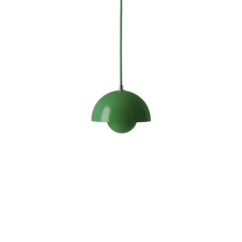 Flowerpot VP10 Pendant, Signal Green