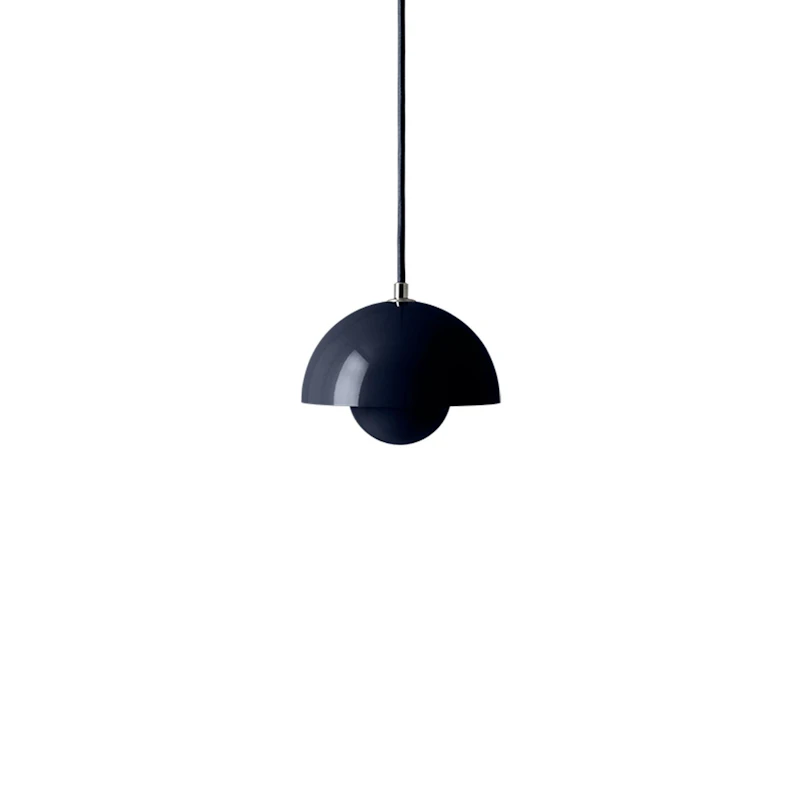 Flowerpot VP10 Pendant, Steel Blue