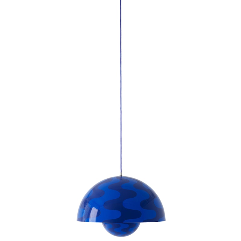 Flowerpot VP2 Pendant, Cobalt Blue / Twilight Blue