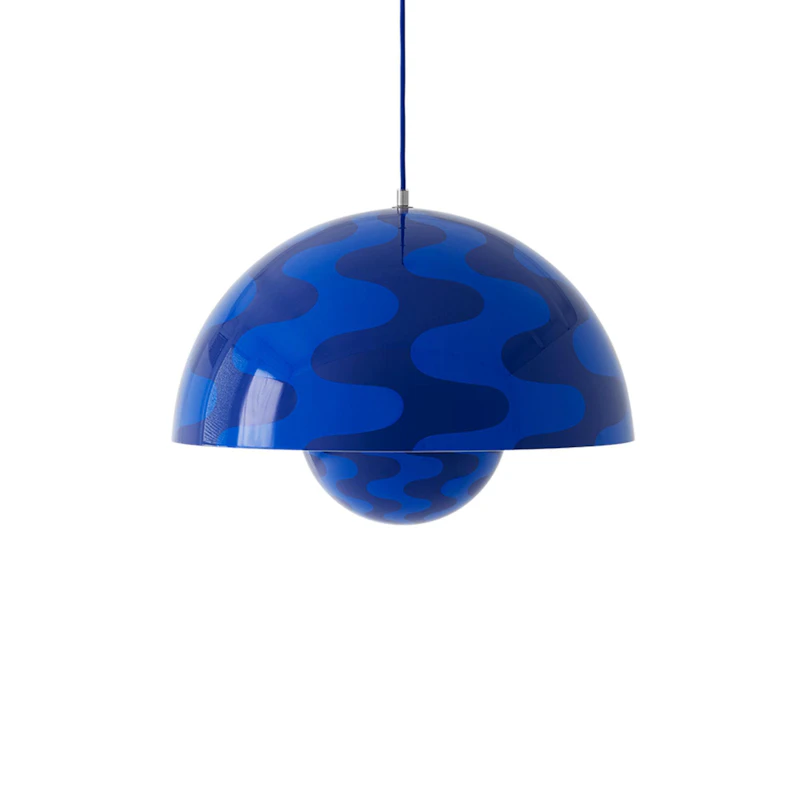 Flowerpot VP2 Pendant, Cobalt Blue / Twilight Blue