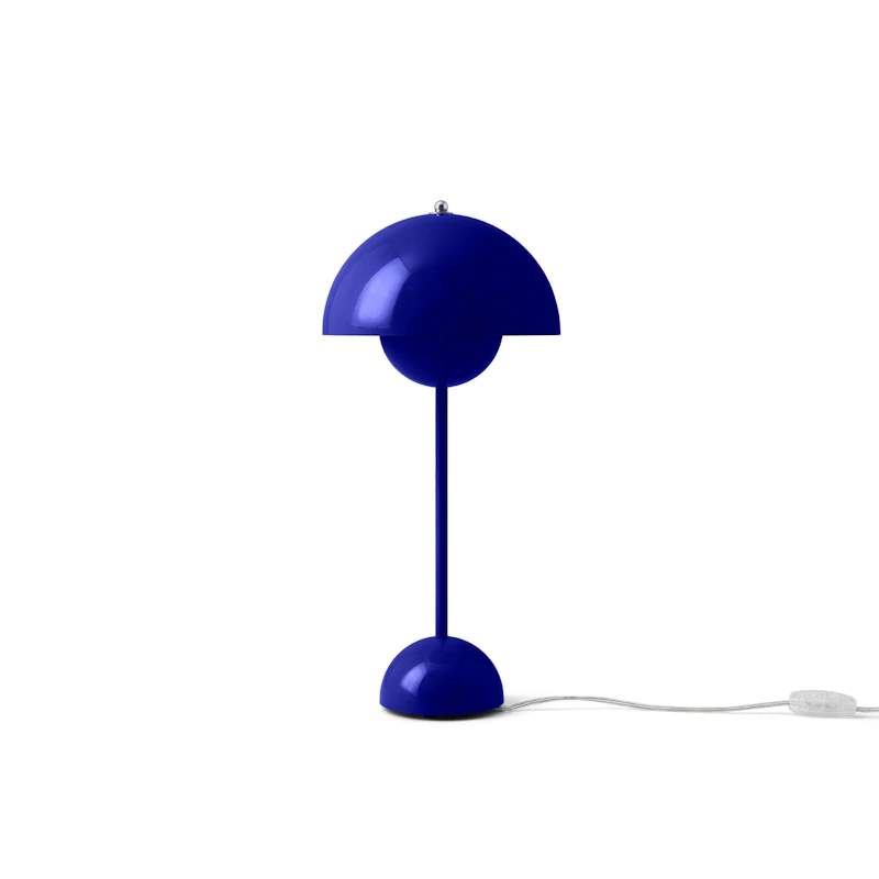 Flowerpot VP3 Table Lamp, Cobalt Blue