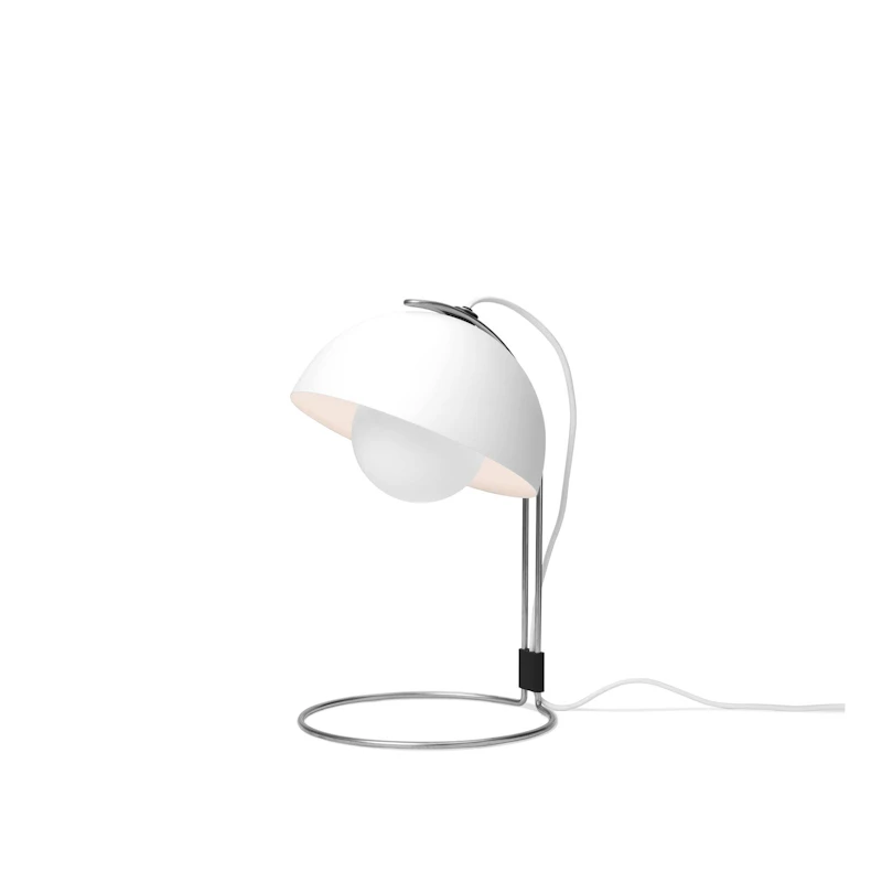 Flowerpot VP4 Table Lamp, Matt White
